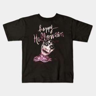 Happy Halloween with Witch ! Kids T-Shirt